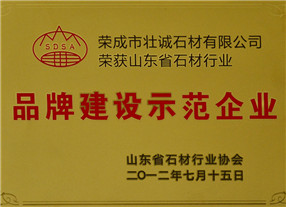 品牌建设示范企业